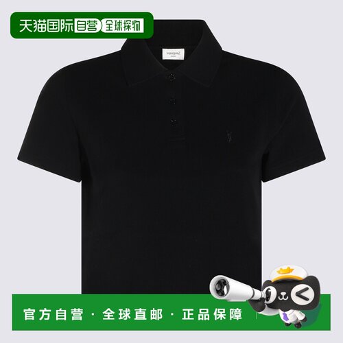 1h可退 香港直邮SAINT LAURENT 女士POLO衫 A003I4Y38EK1000 AW20