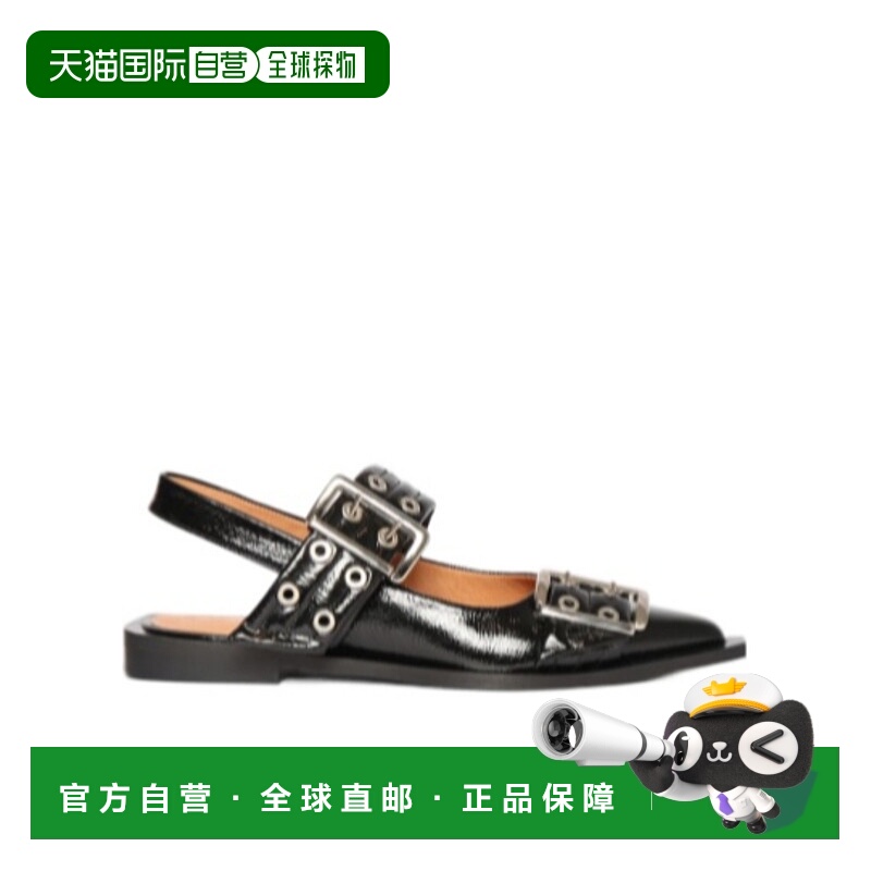香港直邮Ganni 露跟平底鞋 79I-6SP017
