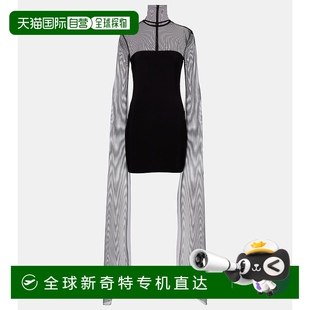 香港直邮NORMA 诺玛 1h可退 KAMALI 高领针织网纱迷 卡玛丽 女士