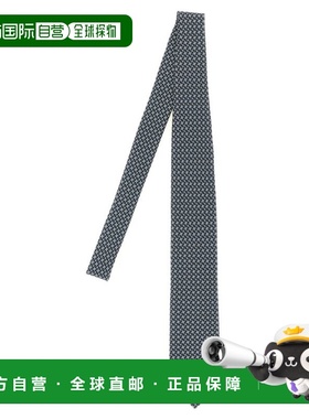 1h可退 香港直邮Brioni 布里奥尼 男士 圖案 Logo 刺繡領帶 O61D0