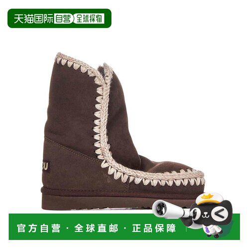 1h可退 香港直邮MOU 女士雪地靴 MUFW101000AMOCHA CO 棕色 Ankle