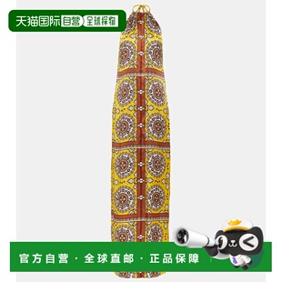 1h可退 香港直邮NILI LOTAN 女士 Rigel 印花真丝长款连衣裙长裙