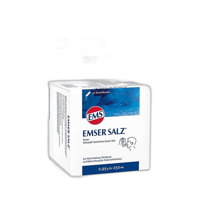 德国EMSER加强型洗鼻海盐鼻炎鼻腔清洁50包*2.95g