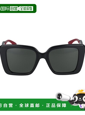 香港直邮Gucci 古驰 女士 矩形太阳镜 GG1861S black黑色 舒适时