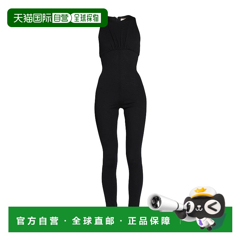 1h可退 香港直邮Saint Laurent 圣罗兰 女士 连衣裤 black黑色 舒