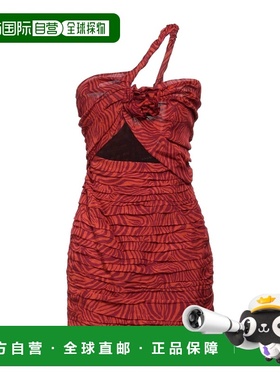 香港直邮magda butrym 女士 紧身连衣裙 red红色 舒适时尚
