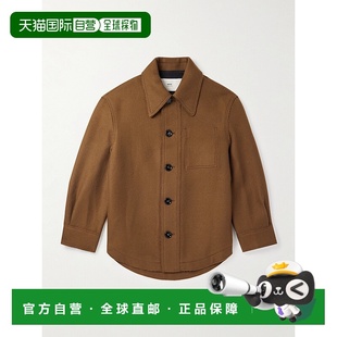 男士 Paris Logo Appliqued 磨破羊毛 1h可退 宽松款 香港直邮Ami