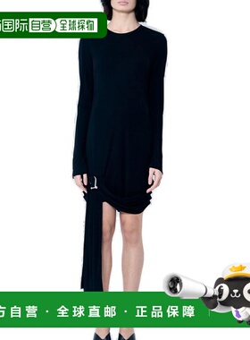 1h可退 香港直邮J.W. Anderson 女士 垂褶下摆连衣裙 DR0469PG169