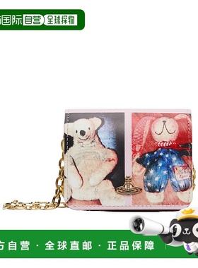 香港直邮Vivienne Westwood Teddies 翻盖迷你斜挎包 5C01000VWL0