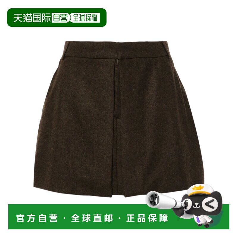 香港直邮Ami Paris 皮带环短裤 FSK028WV0058.羊毛