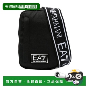 徽标贴花帆布斜挎包 Armani 2795913F910 Emporio 香港直邮EA7