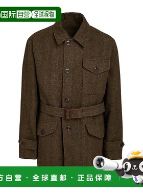 香港直邮Polo Ralph Lauren Polo 拉夫 劳伦 男士 双排扣大衣