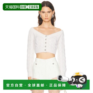 香港直邮ALESSANDRA RICH 亚历山德拉.瑞秋 女士 露肩上衣 FABX43