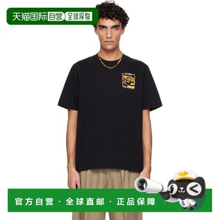 黑色 Heat 恤 香港直邮Casablanca MSP26 男士 Logo 1h可退 Map