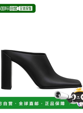 香港直邮Alaia 粗跟穆勒鞋 AA3M2006I049一脚蹬高跟女鞋单鞋