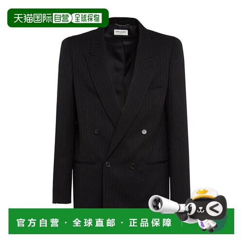 香港直邮Saint Laurent 双排扣西装外套 698773Y2F37