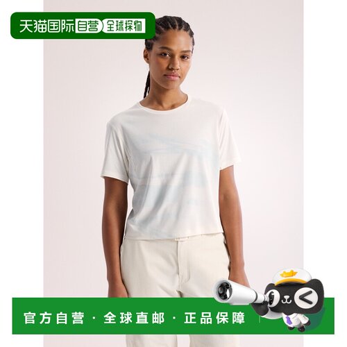 欧洲直邮ARC'TERYX(始祖鸟) T-shirt court Speed Bird Sunna Fem