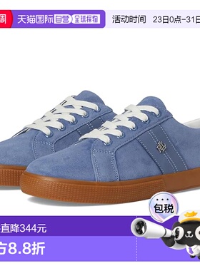 1h可退 香港直邮Lauren Ralph Lauren 女士 Janson II 绒面革纳巴