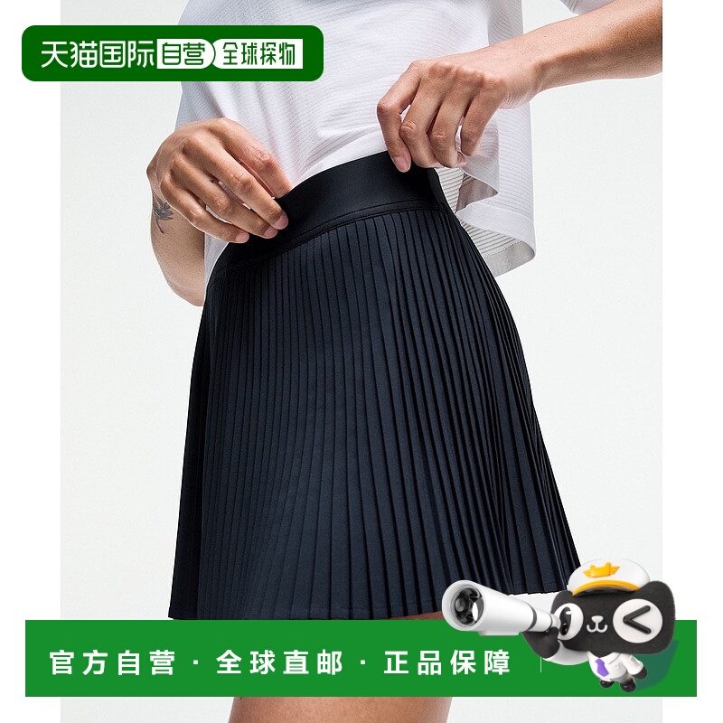 自营1h可退 欧洲直邮LULULEMON露露乐檬 高腰褶皱Varsity网球裙