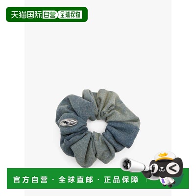 1h可退 香港直邮Diesel 迪赛 女士 蓝色 Bangle Denim 发圈 X1063