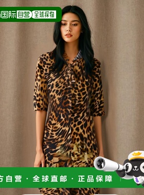 香港直邮Stella McCartney 豹纹连衣裙 6A0033 3AS300 8402