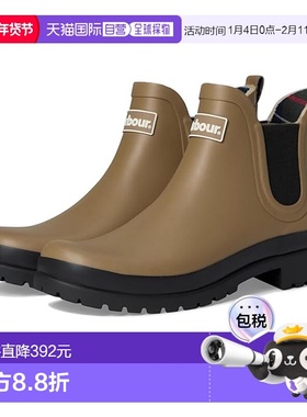 1h可退 香港直邮barbour 巴伯尔 女士 Mallow Chelsea Welly 切尔