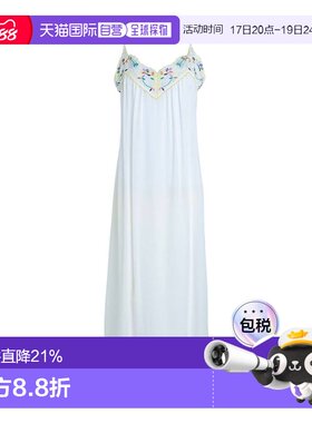 香港直邮chloe 女士 夏装连衣裙 white白色 舒适时尚吊带