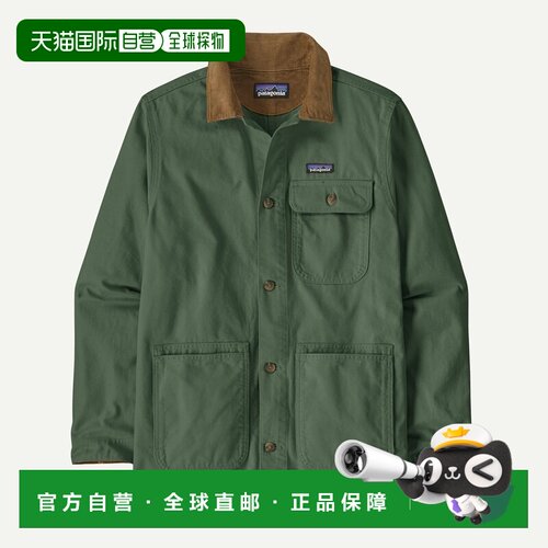 自营欧洲直邮Patagonia巴塔哥尼亚 Point Reyes Canvas男士夹克