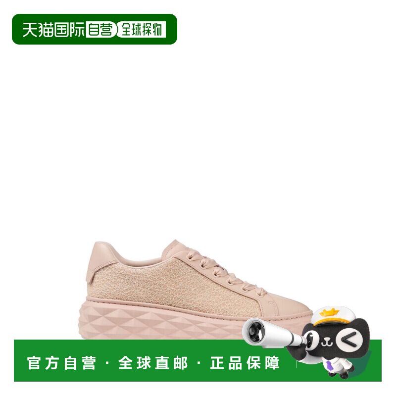 香港直邮Jimmy Choo 周仰杰 女士 JIMMY CHOO 灰色运动鞋 DIAMOND