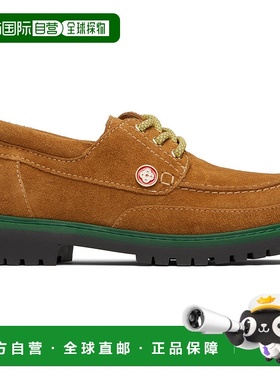 香港直邮Casablanca 男士 棕色德比鞋 APF25FW07002M男鞋厚底鞋