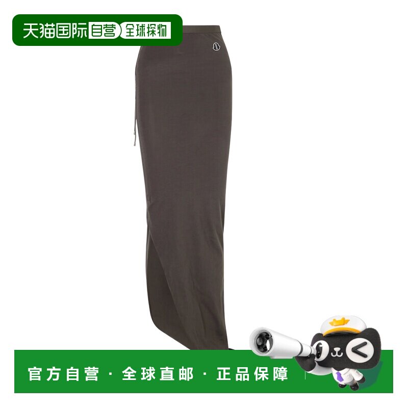 1h可退 Rick Owens 贴花棉针织长款半身裙 MU01F8H0289AHD长裙