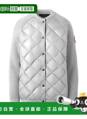 香港直邮Canada Goose logo羽绒针织开衫 7032L961