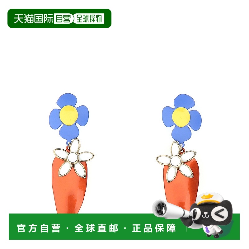 1h可退 香港直邮Saint Laurent 圣罗兰 女士 花形耳环 651113Y15E