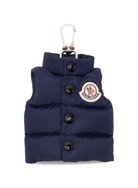 香港直邮Moncler 盟可睐 男士 GILET-SHAPED 钥匙扣 L109A6F00002