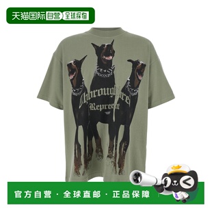 1h可退 香港直邮Represent 男士 'Thoroughbred' Doberman Letter