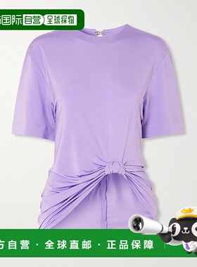 1h可退 香港直邮Rabanne 女士 短袖 T 恤 25EJTO109VI0267