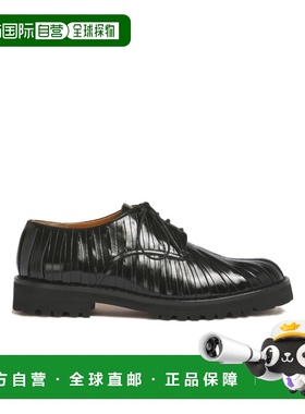 香港直邮Marni 皮革条纹德比鞋 ALMR006302P4574