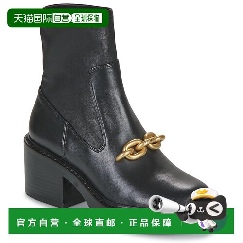 欧洲直邮COACH/蔻驰  女鞋 秋冬23 短筒靴 KENNA LEATHER BOOTIE