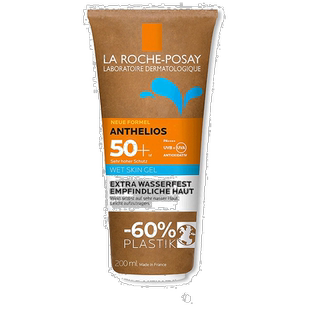 欧洲直邮理肤泉敏感LSF50+海边防晒身体啫喱200ml防水易涂抹正品