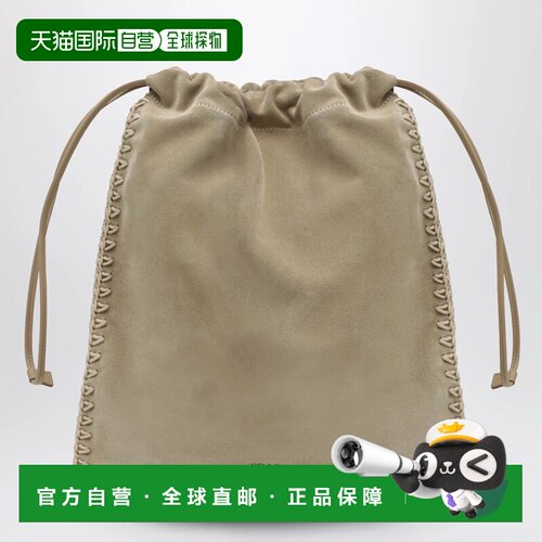 香港直邮PRADA 女士水桶包 1NK0632FP1F0F24 AW2026 卡其色 Prada