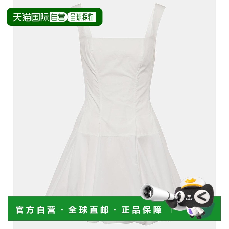 1h可退 香港直邮Simkhai 女士 Juni 棉混纺府绸迷你连衣裙 001397