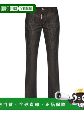 香港直邮Dsquared2 腰带环牛仔长裤 S75LB0935S30357