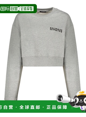 1h可退 香港直邮Balmain 长袖短款卫衣 GF6JO080BB04