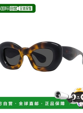1h可退 香港直邮LOEWE 罗意威 男士 LW40117I 52A 标志太阳镜 LW4