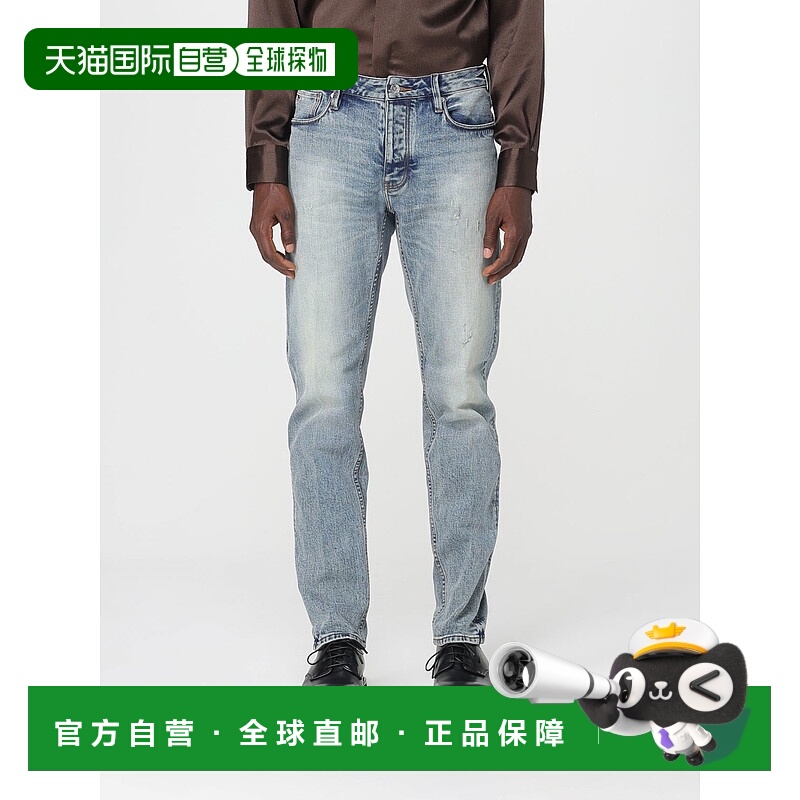 1h可退 欧洲直邮emporio armani 男士 牛仔裤阿玛尼