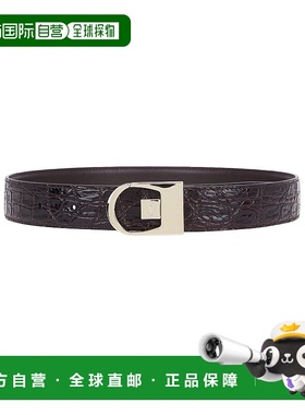 香港直邮Saint Laurent 圣罗兰 女士 压纹双面腰带 828728AAEX8