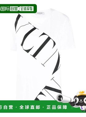 【99新未使用】香港直邮Valentino logo印花T恤 SB3MG02E4SH