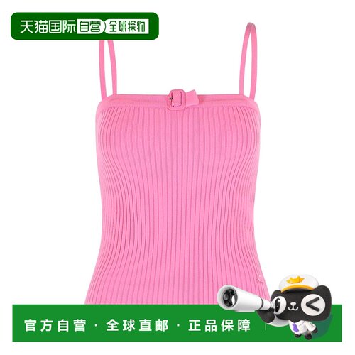 1h可退 香港直邮Courreges “BUCKLE”背心 126MDE156FI0001