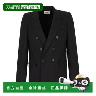 外套 羊毛华达呢西装 801873Y404W Laurent 香港直邮Saint