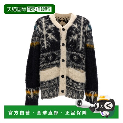 1h可退 香港直邮Sacai 男士 花纹毛衣 2403514M001 colorful花色